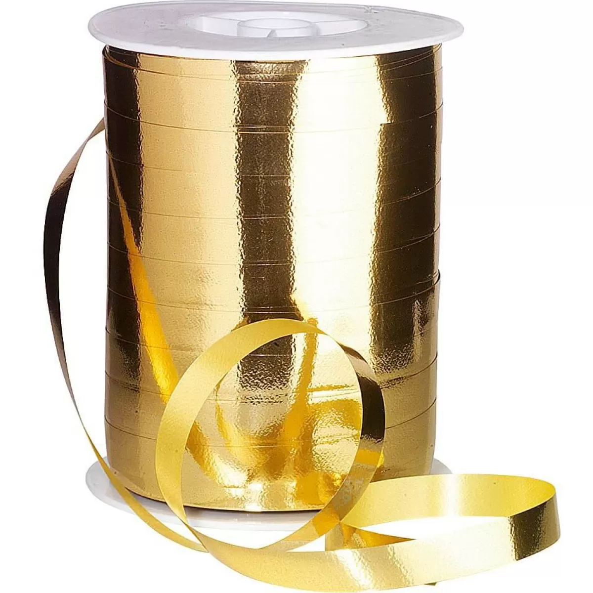 DecoWoerner Metallic Ribbon, Shiny, Width 10 Mm,