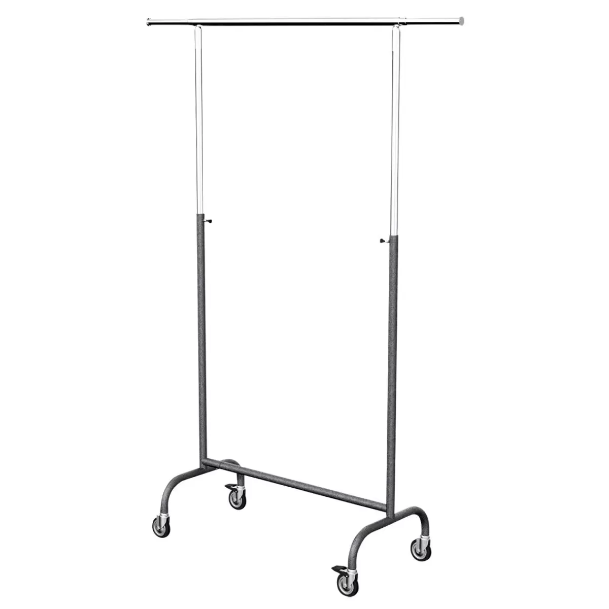 DecoWoerner Mobile Stand "Solid" Anthracite, 100 Cm Wide