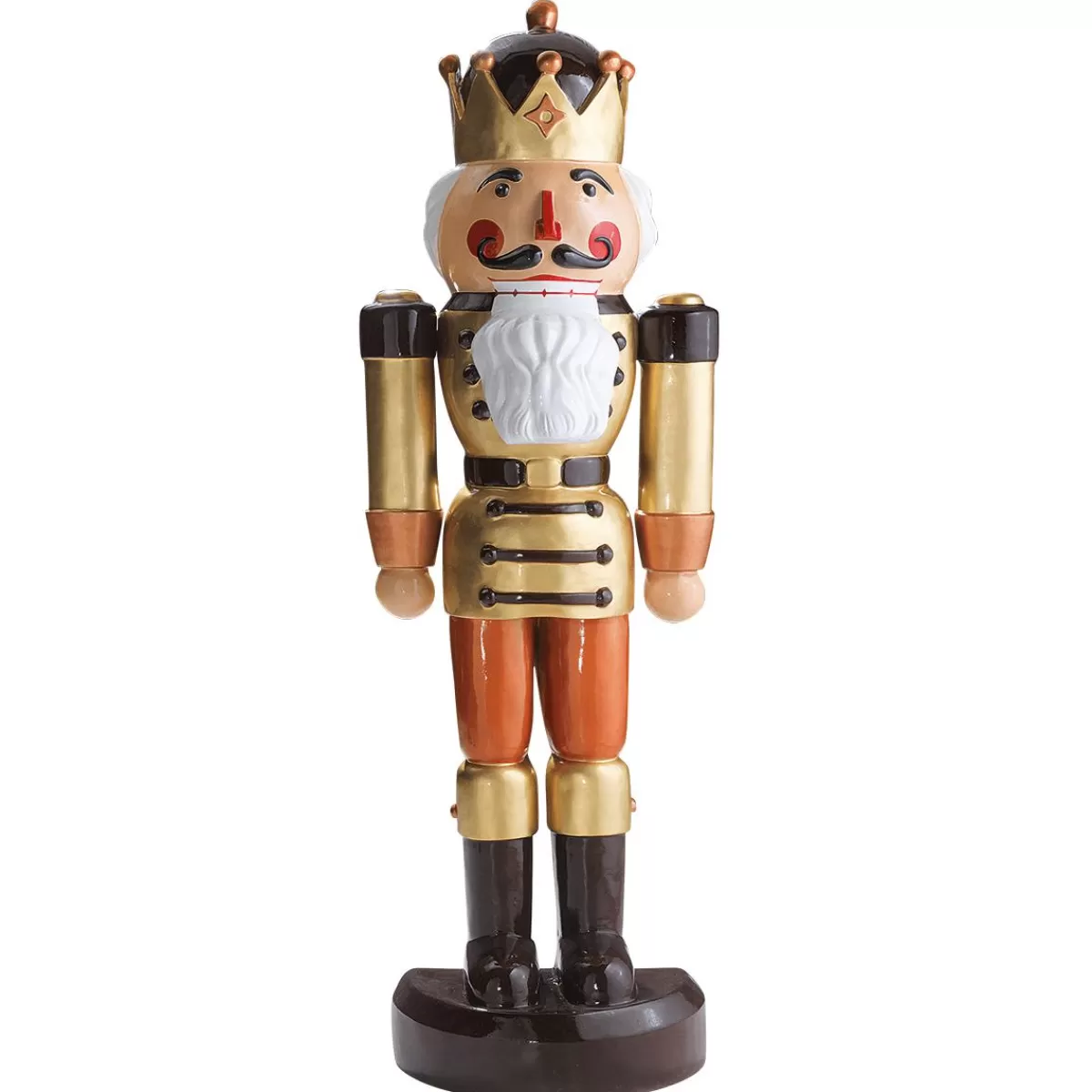 DecoWoerner Nutcracker King Semi Three-dimensional 185 Cm, -brown