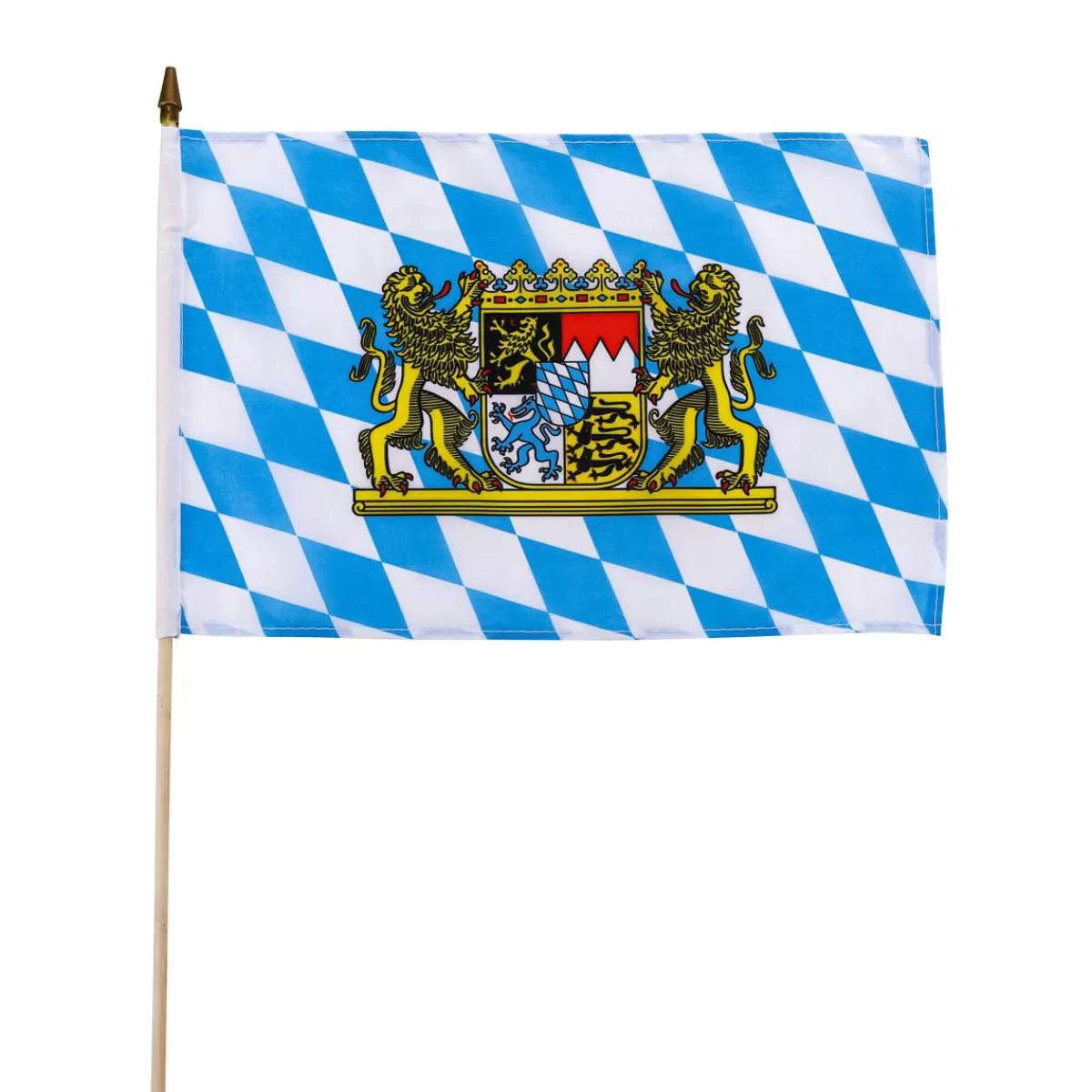 DecoWoerner Oktoberfest Decoration Bavaria Stick Flag 30 X 45 Cm