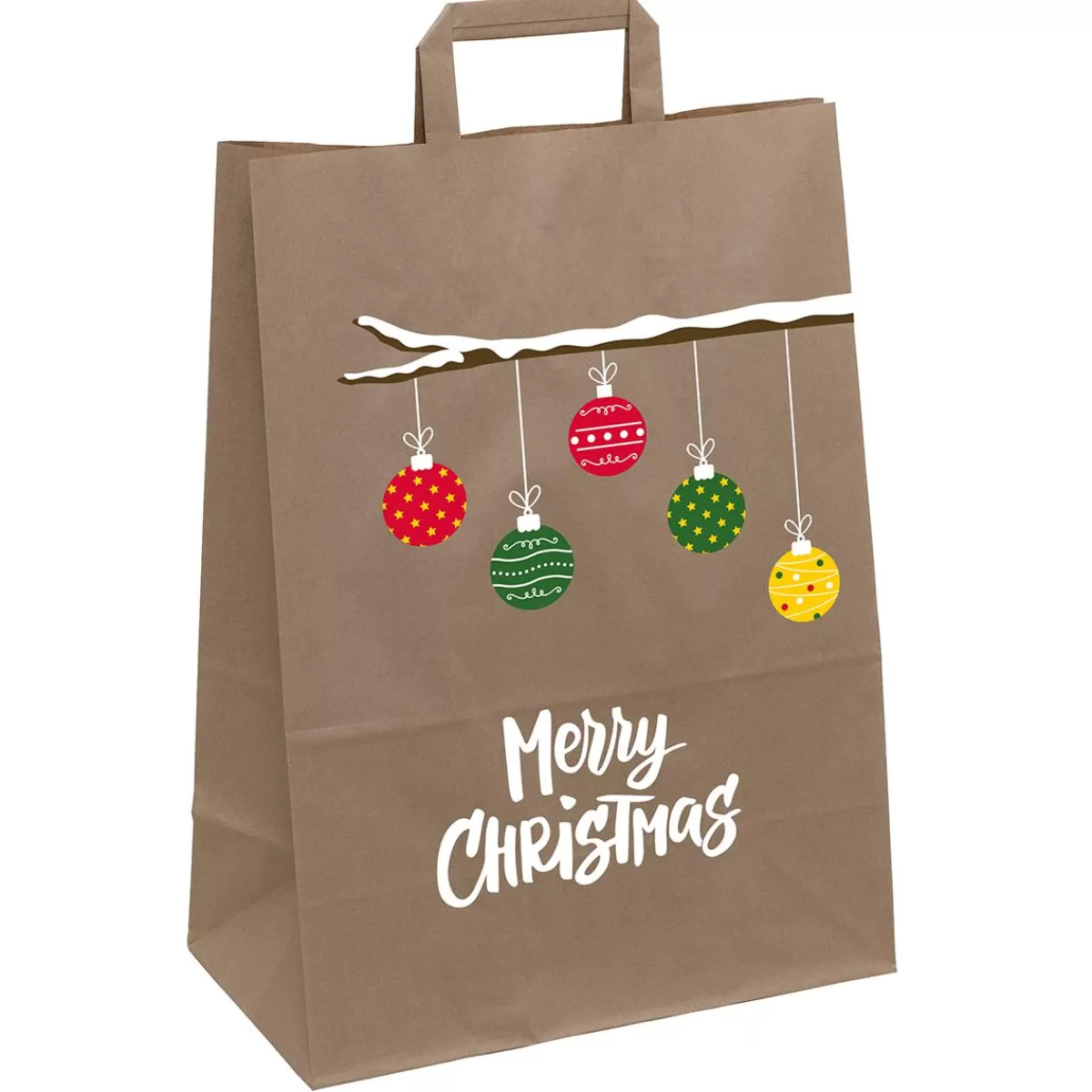 DecoWoerner Paper Bag Christmas Branch