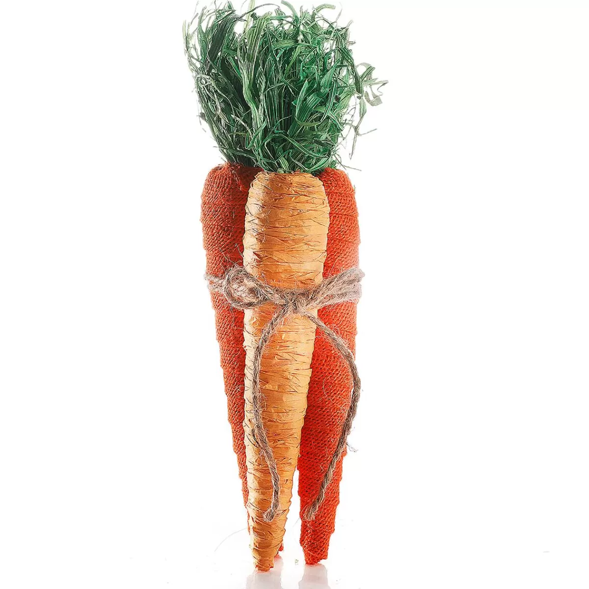 DecoWoerner Paper Carrot Bundle 3 Pieces 29 Cm High