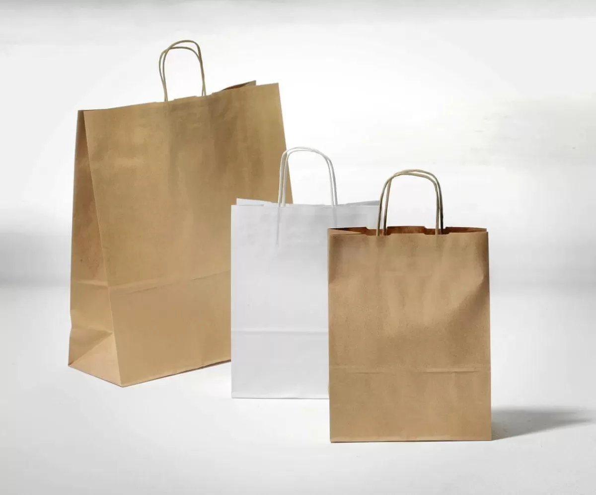 DecoWoerner Paper Carrying Bag, , Size 1: 36 X 22 + 10 Cm