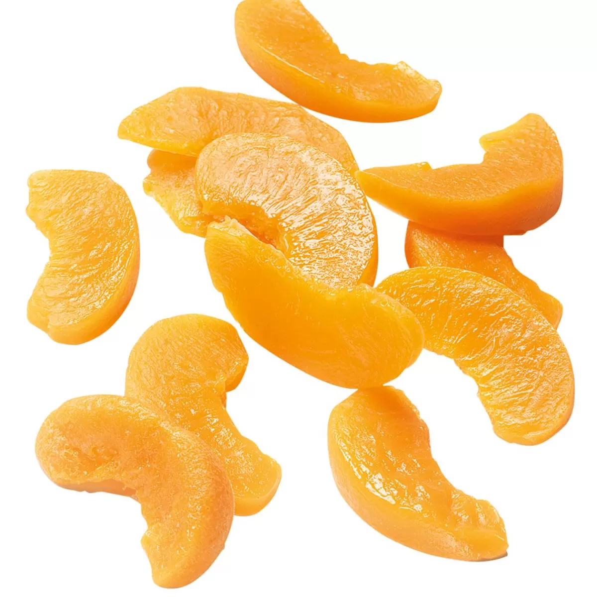 DecoWoerner Peach Slices Food Replica, 12 Pieces