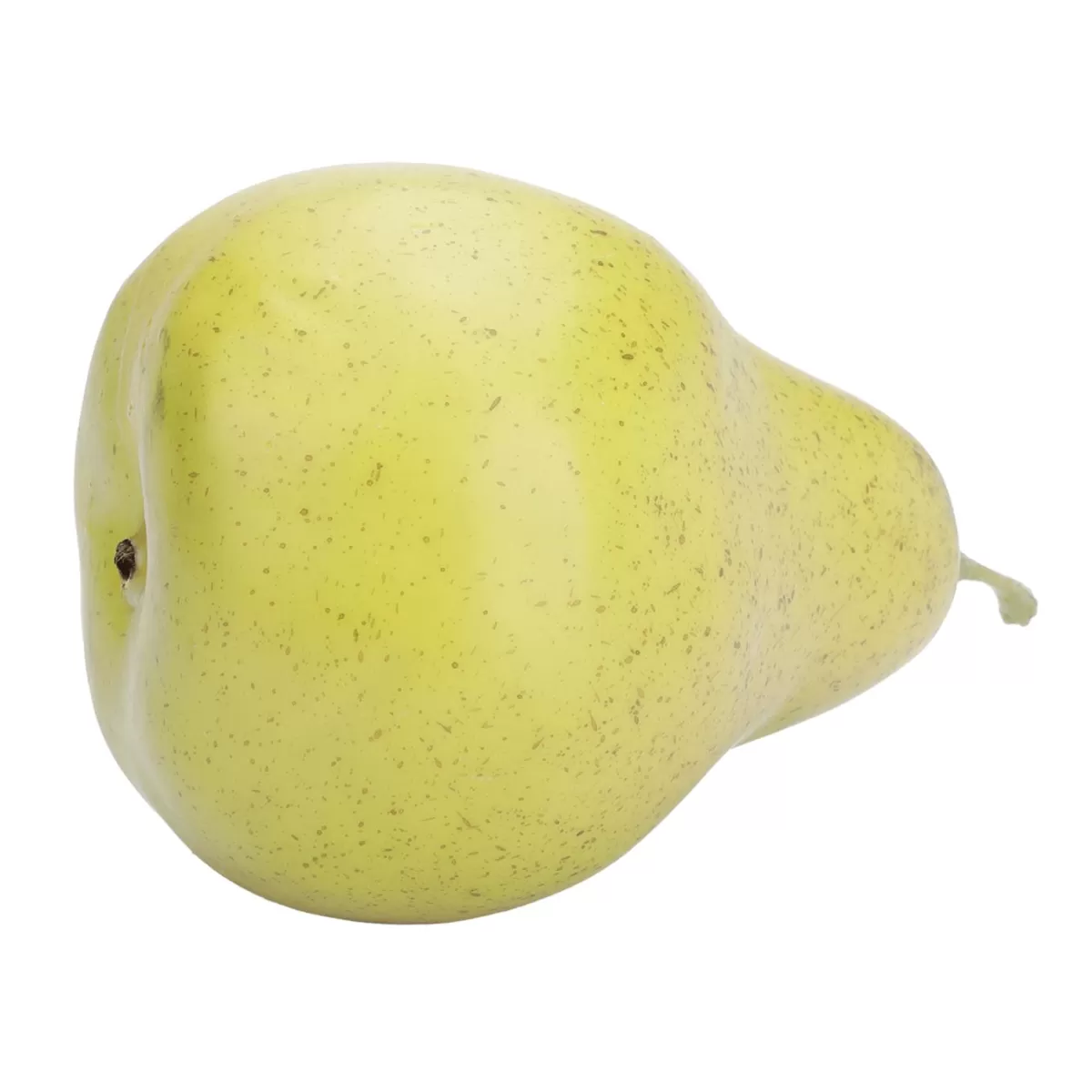 DecoWoerner Pear Food Dummy, Yellow, 10 Cm