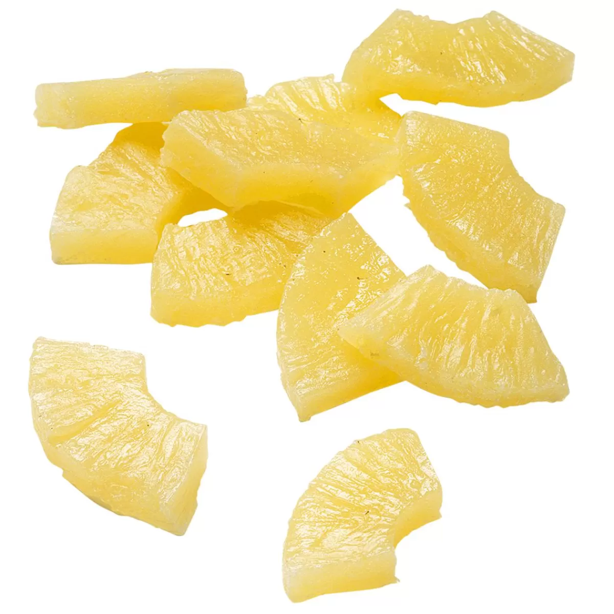 DecoWoerner Pineapple Slices Food Replica, 12 Pieces