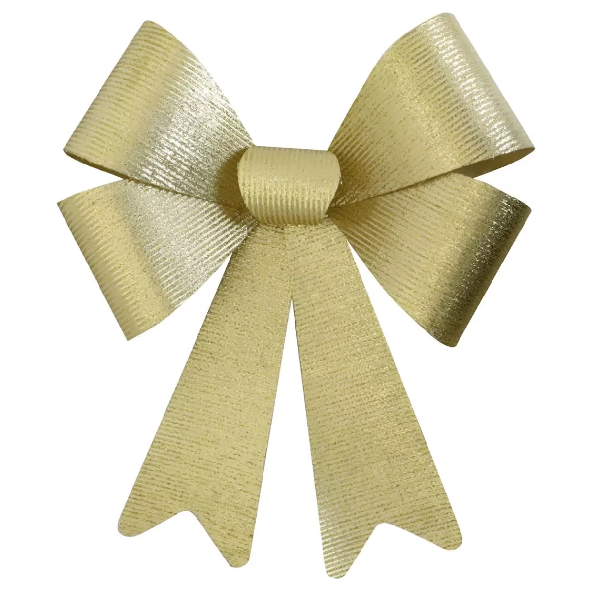 DecoWoerner Plastic Bow In Mica Look