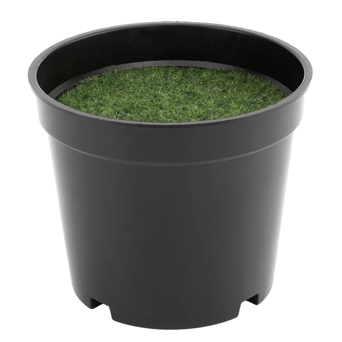 DecoWoerner Plastic Pot With Cuttings 8 X 9.5 Cm