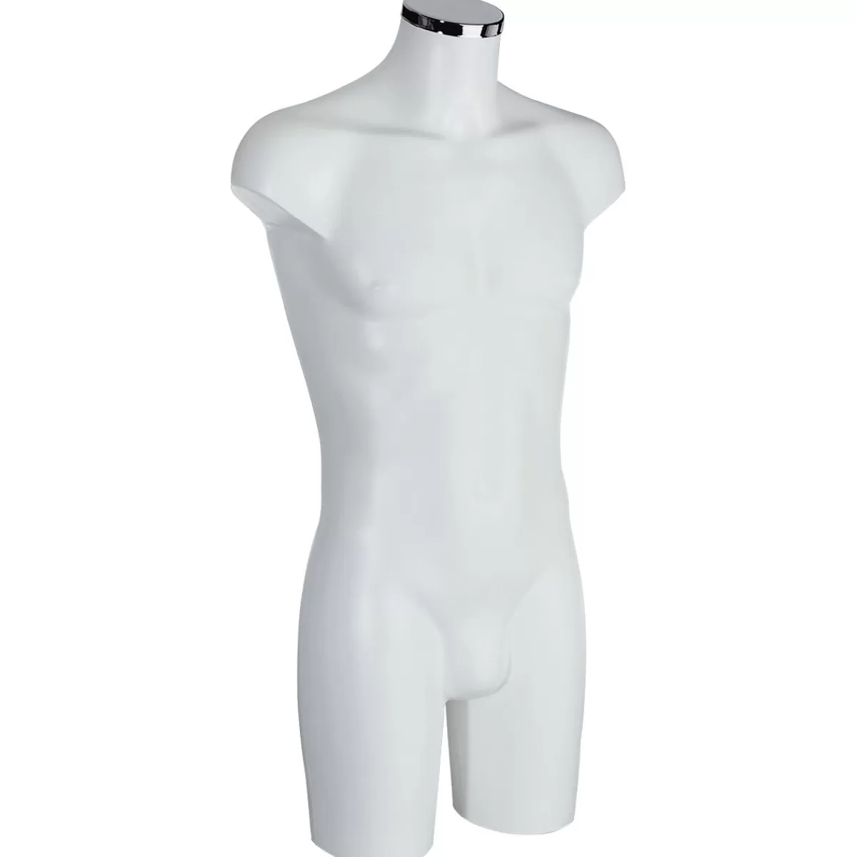 DecoWoerner Plastic Torso Mr 88 Cm Pearl