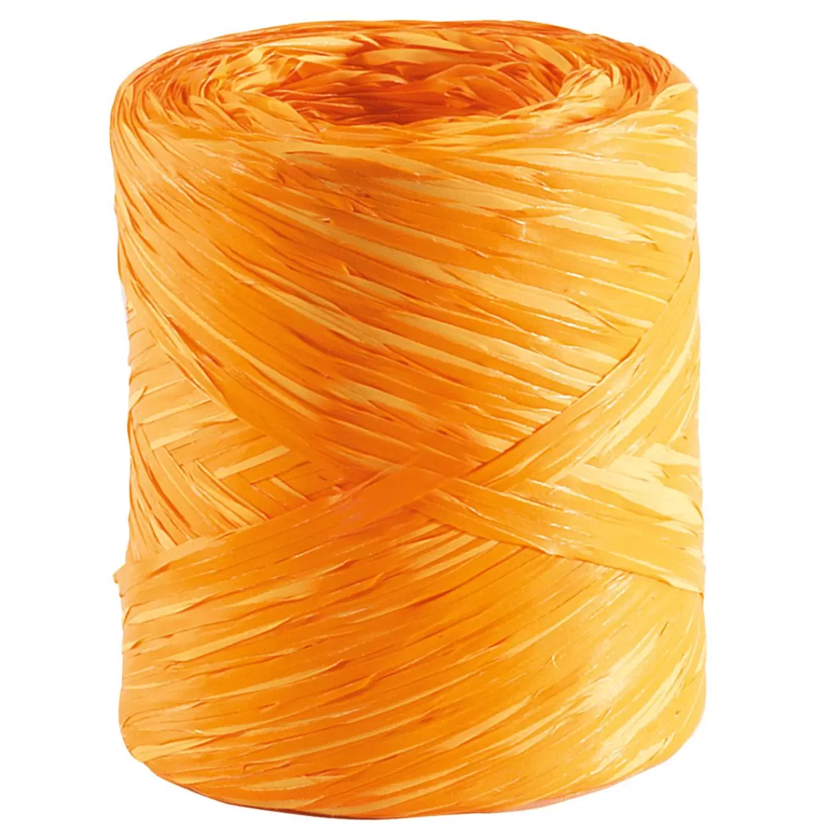 DecoWoerner Poly Ribbon "Raphia", Width 15 Mm, 200 M Roll,