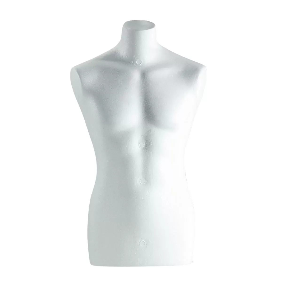 DecoWoerner Polystyrene Torso Man 78 Cm