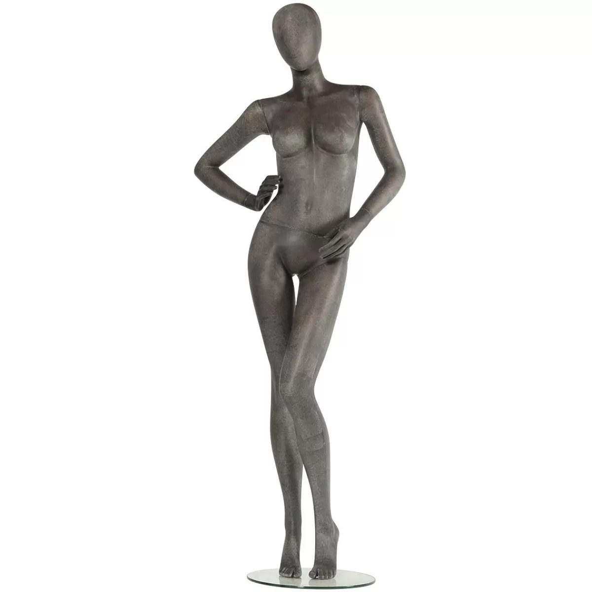 DecoWoerner Premium Mannequin Female, Left Leg And Right Arm Bent