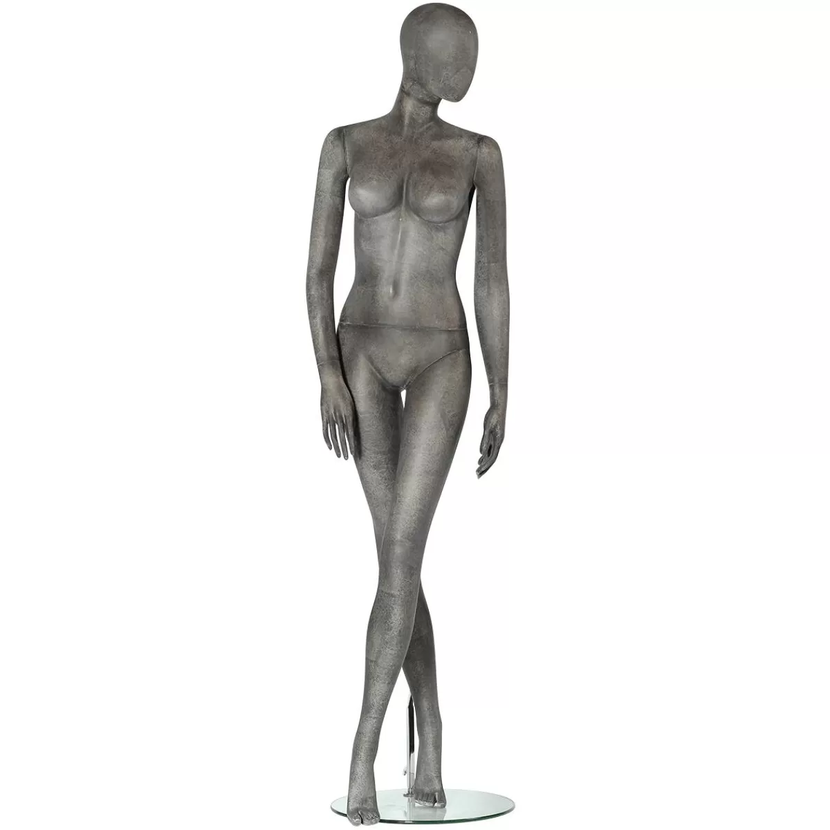 DecoWoerner Premium Mannequin Female, Legs Crossed