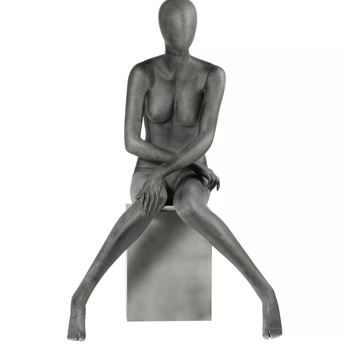 DecoWoerner Premium Mannequin Female, Sitting