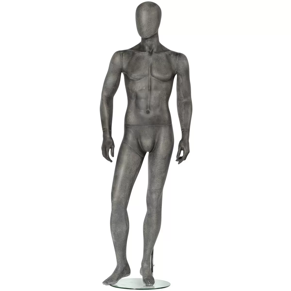 DecoWoerner Premium Mannequin Male, Right Leg Bent