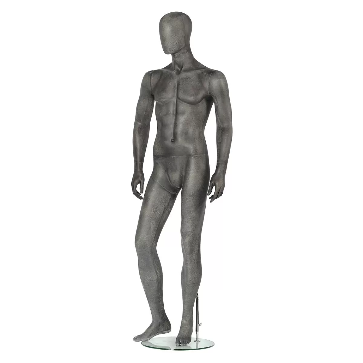 DecoWoerner Premium Mannequin Male, Right Leg Bent