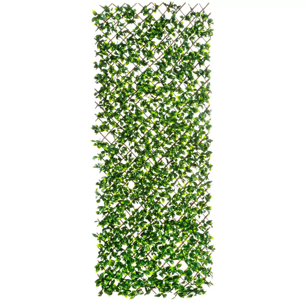 DecoWoerner Privacy Fence Element With Artificial Leaves, Extendable Up To 200 Cm