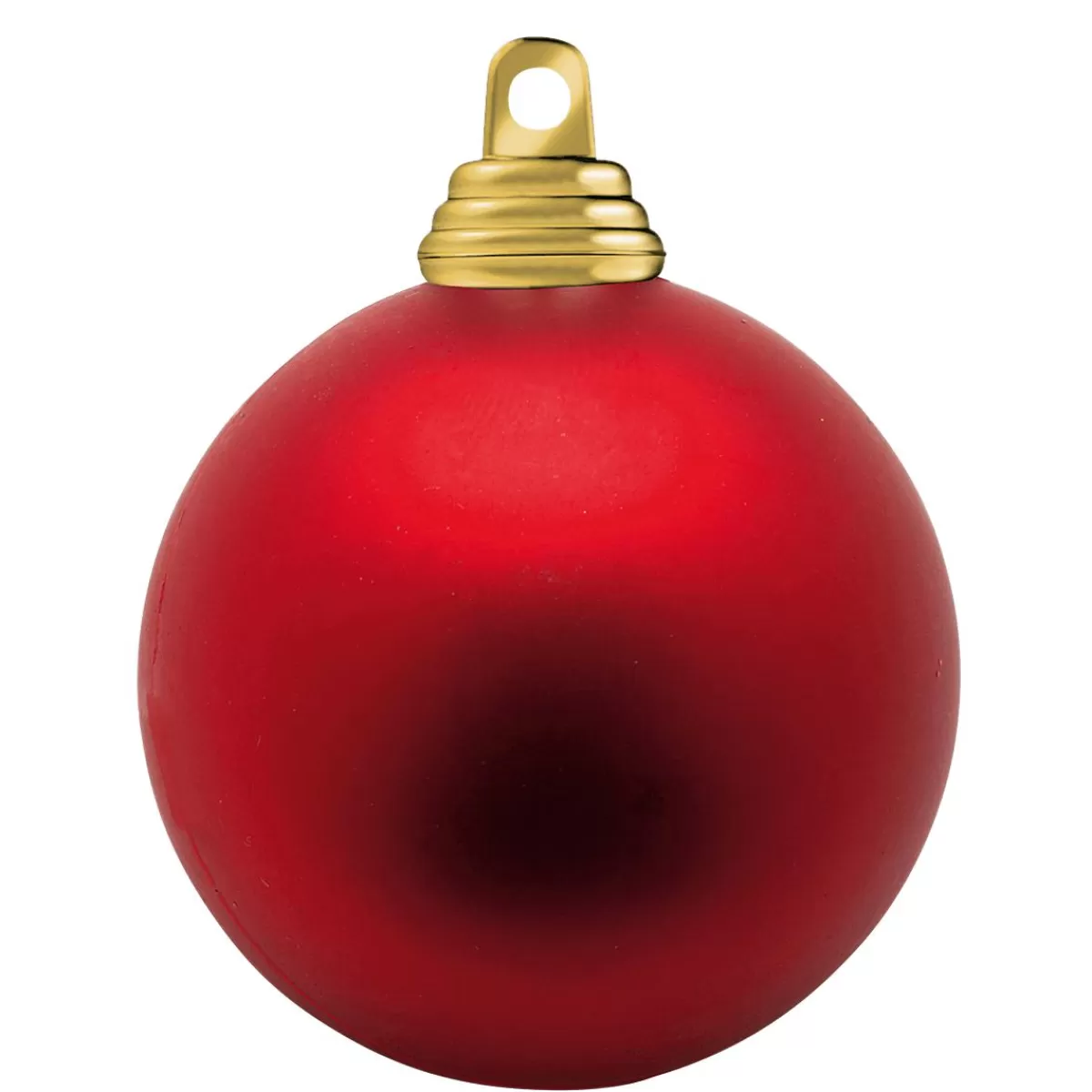 DecoWoerner , Matt Christmas Balls Made Of Flame-retardant Plastic, 6 Cm Ø - 24 Pieces