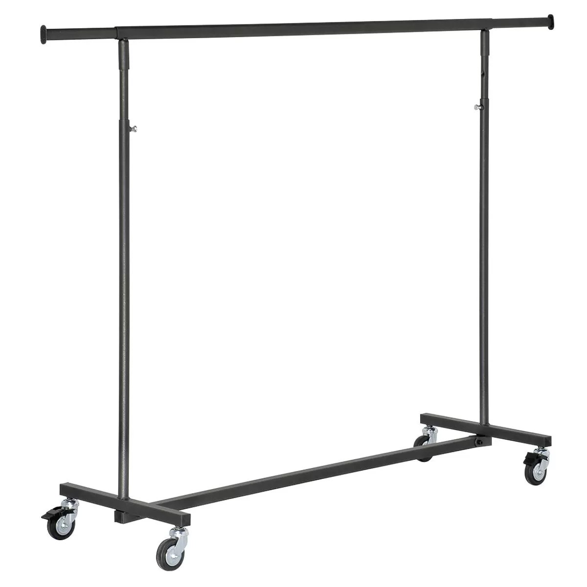 DecoWoerner Roller Stand Foldable Anthracite, Height-adjustable