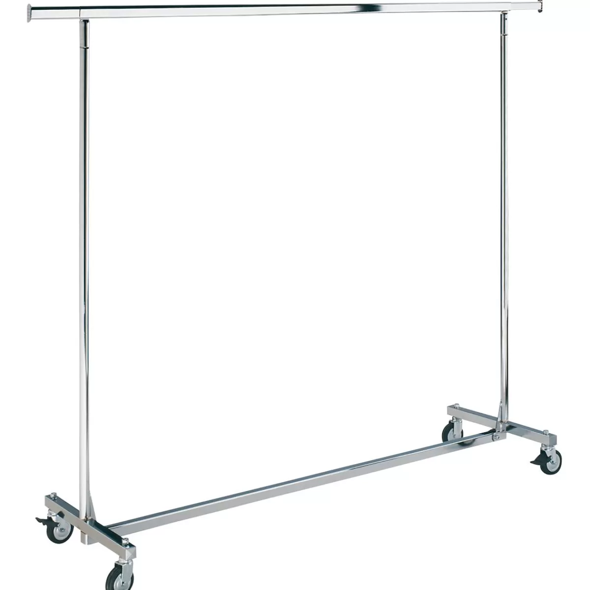 DecoWoerner Roller Stand Foldable, Fixed Height 150 Cm