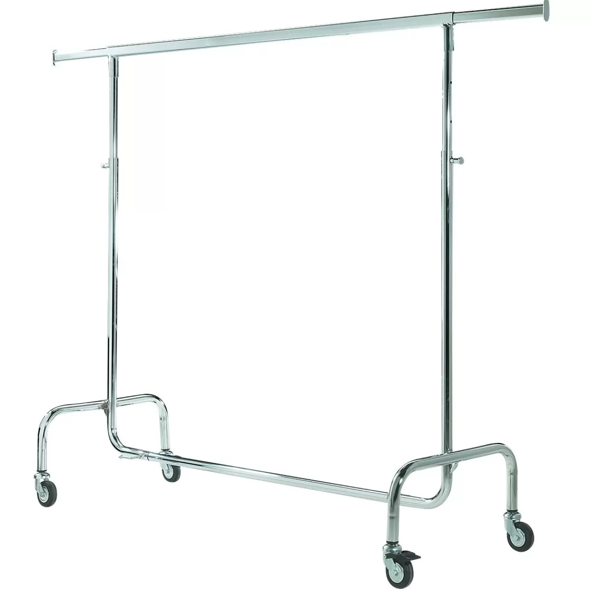 DecoWoerner Rolling Clothes Rack, Stable, Loadable Up To 100 Kg