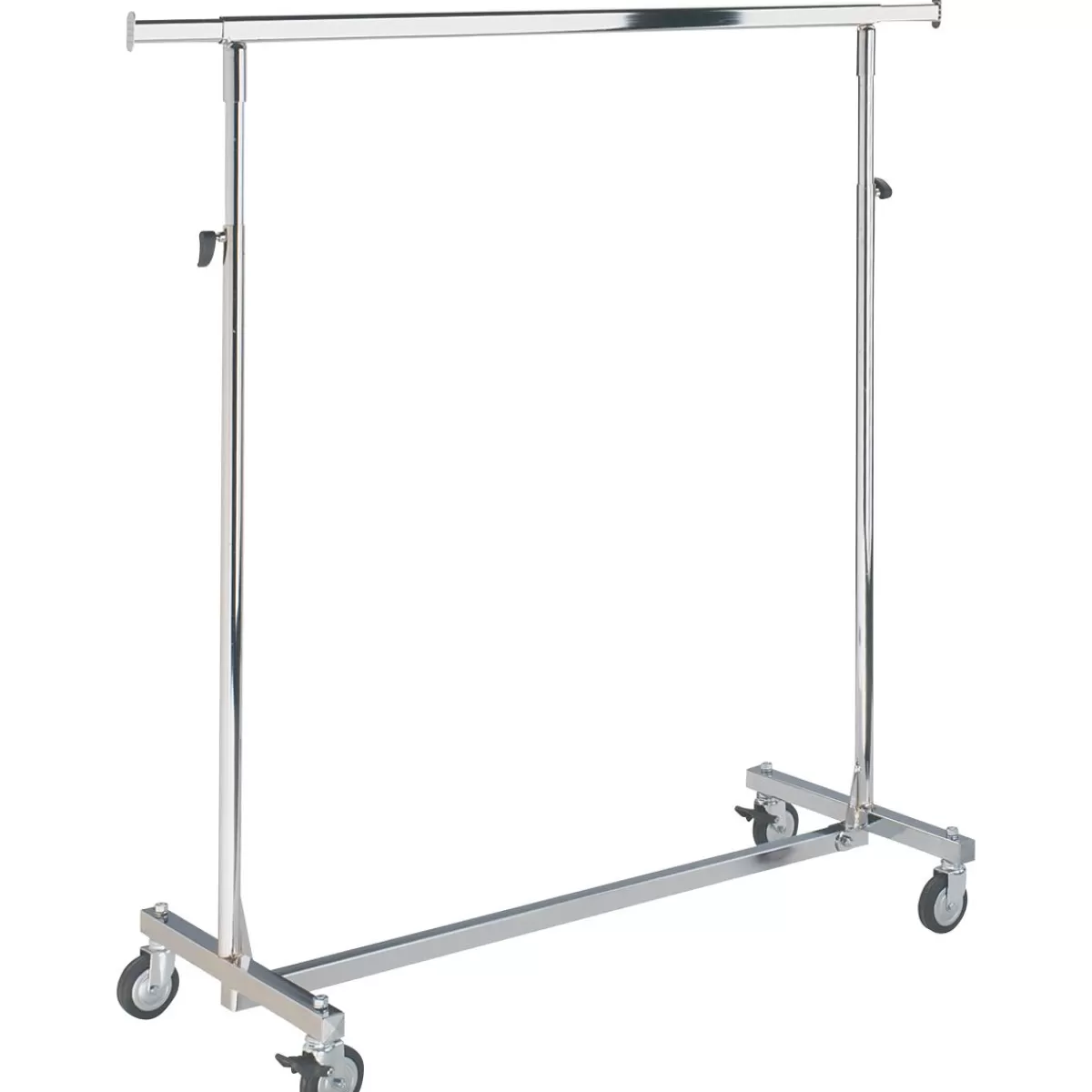 DecoWoerner Rolling Stand Foldable, Height Adjustable, 1m Wide