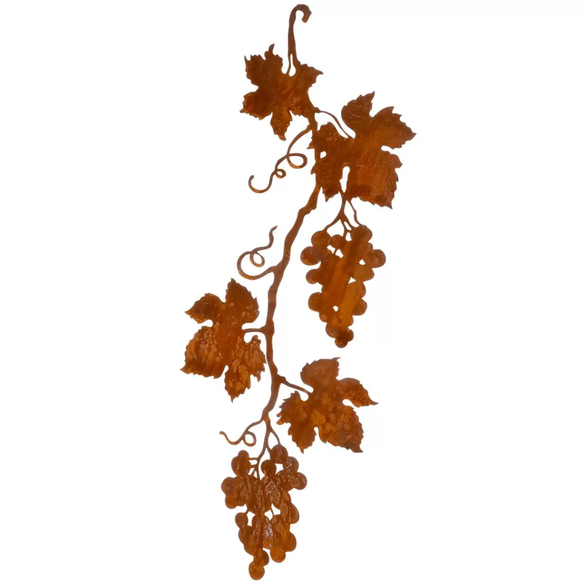 DecoWoerner Rust Metal Silhouette "Vine" 58 Cm