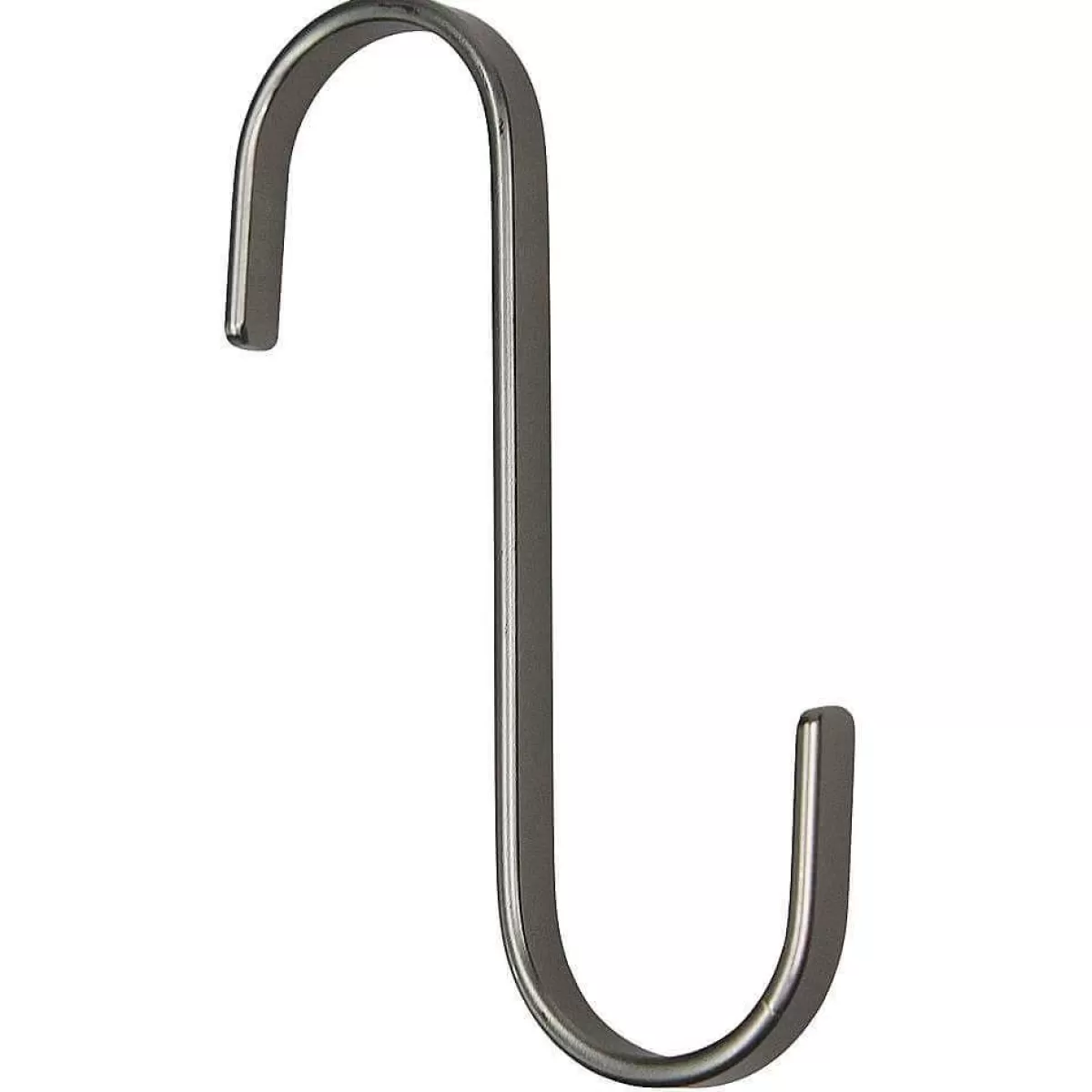 DecoWoerner S Hook, Length 12 Cm, Anthracite Matt Clothes Hanger