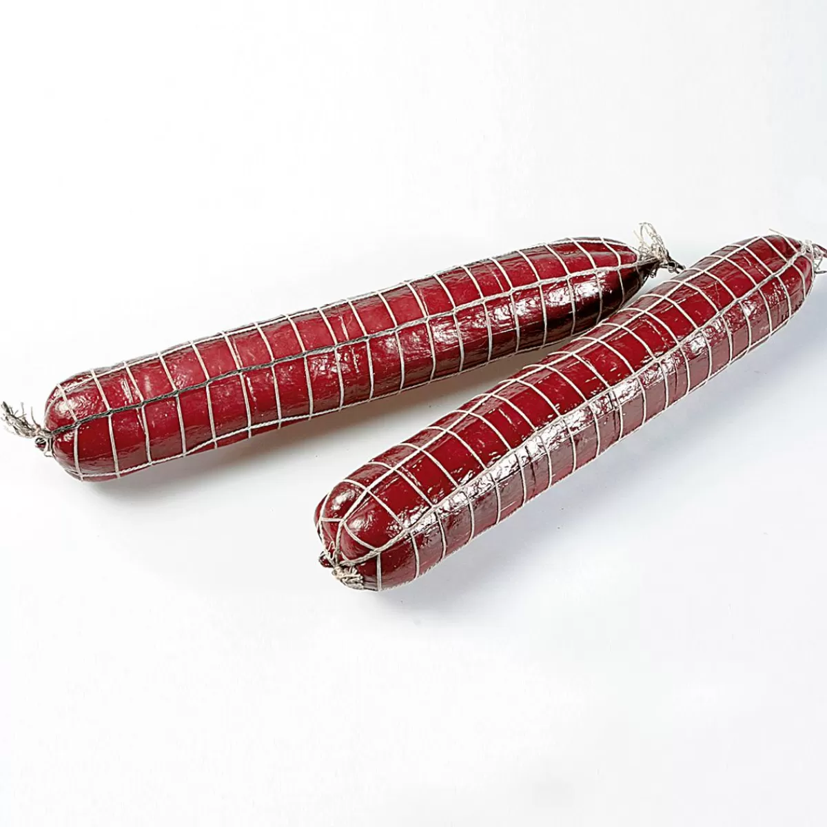 DecoWoerner Salami Food Dummy, Package 2 Pieces