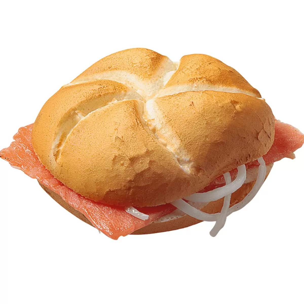 DecoWoerner Salmon Sandwich Food Replica 13 Cm