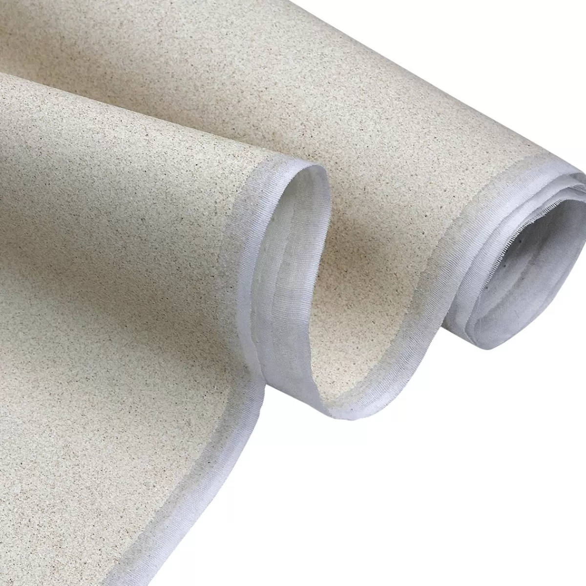 DecoWoerner Sand Fabric With Real Sand, Width 135 Cm, 3 M