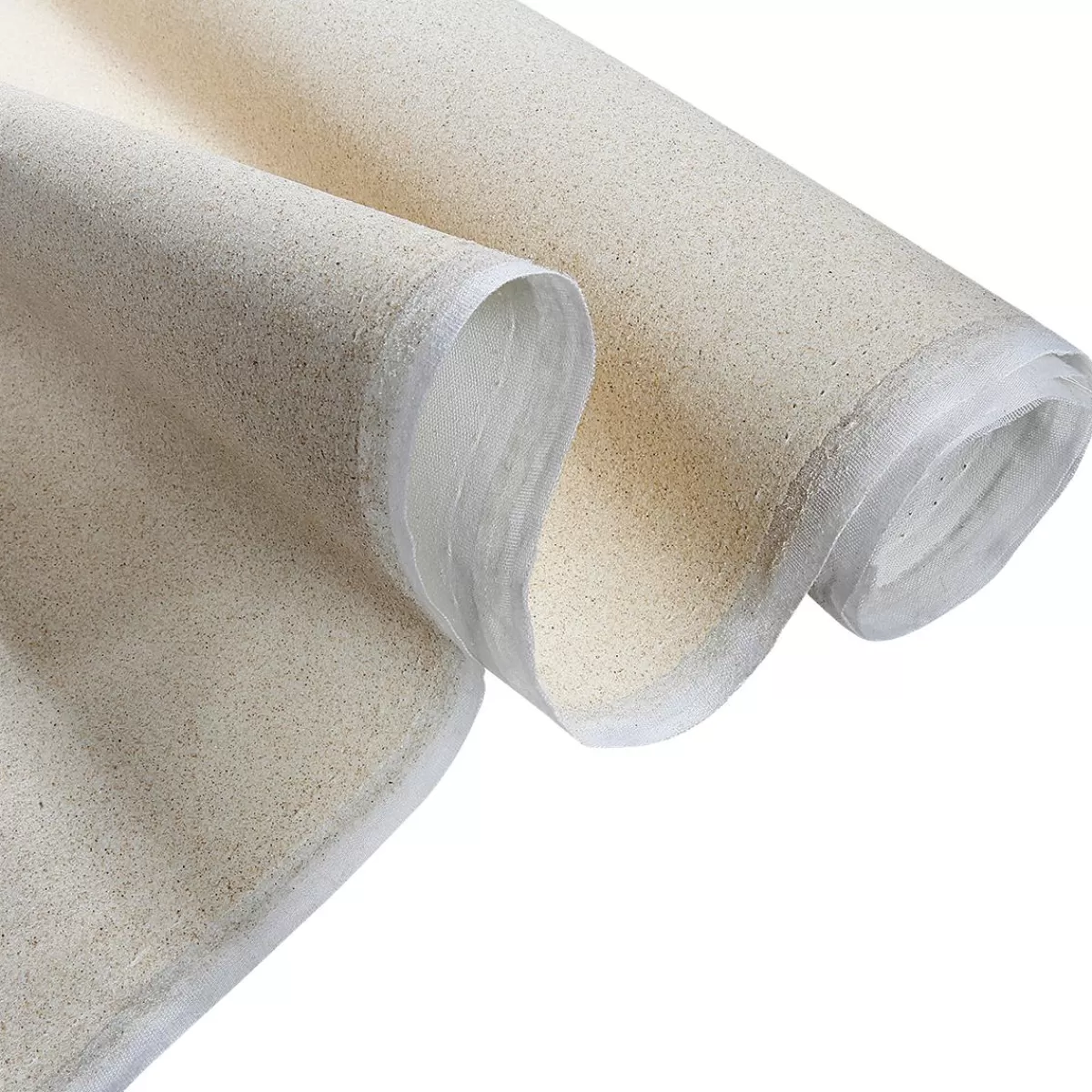 DecoWoerner Sand Fabric With Real Sand, Width 135 Cm, 3 M