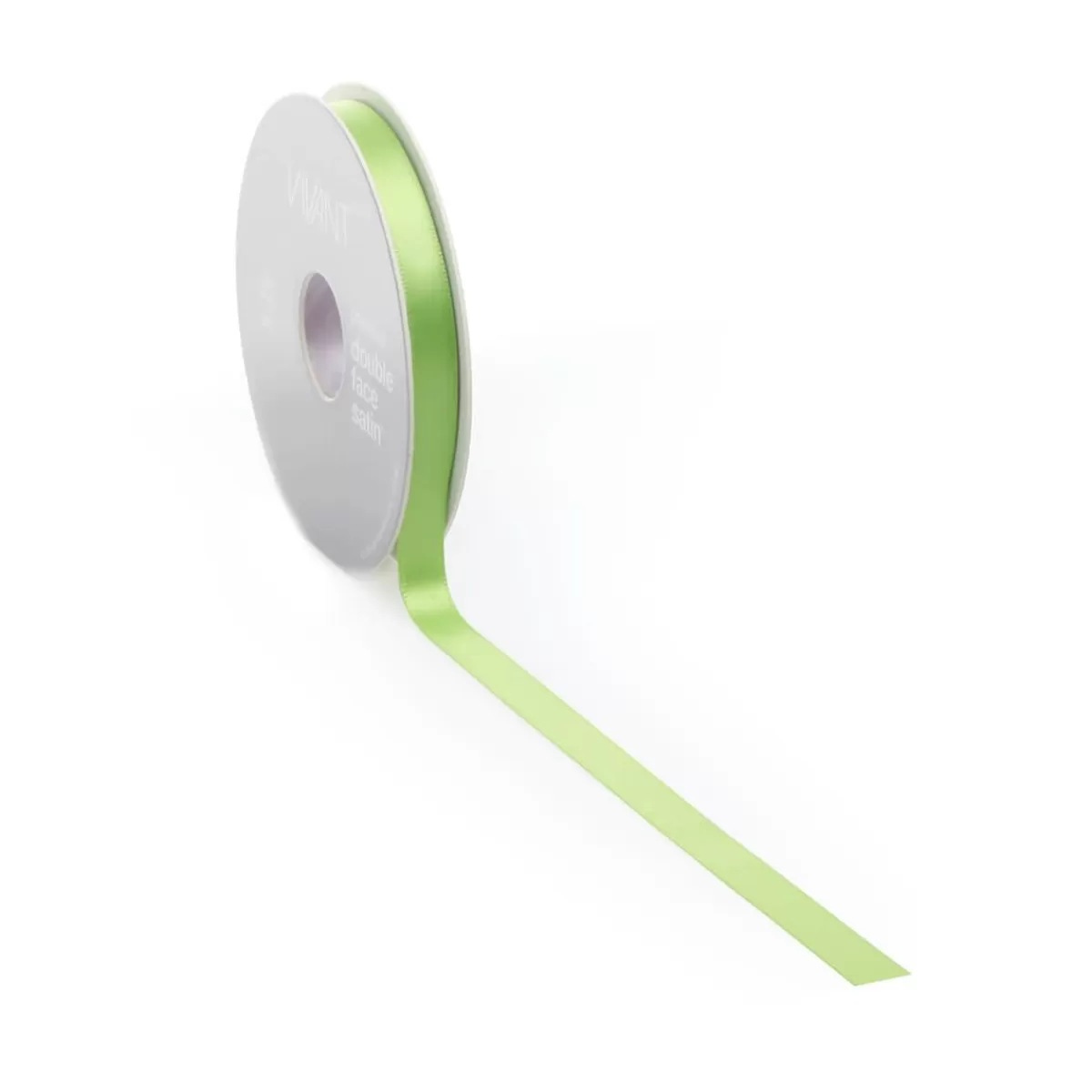 DecoWoerner Satin Ribbon, 10 Mm X 25m Light