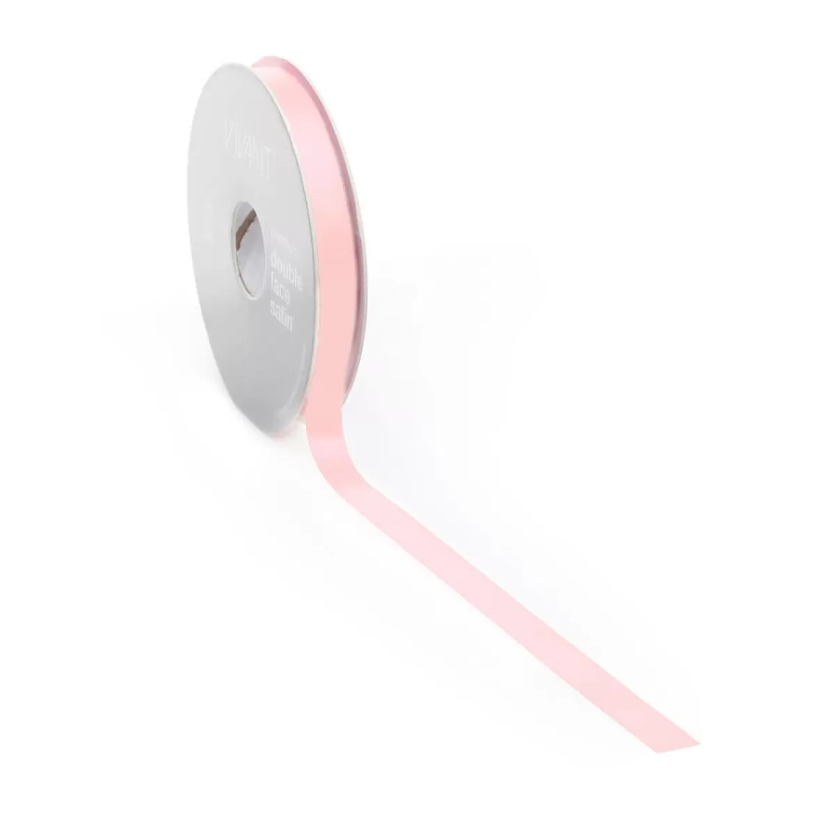 DecoWoerner Satin Ribbon, 10 Mm X 25m Rose