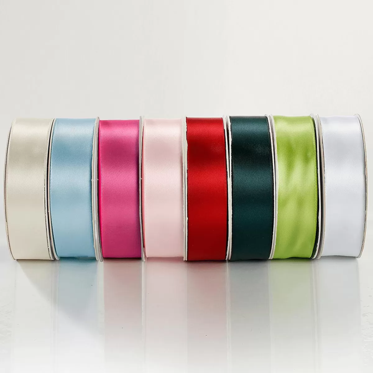 DecoWoerner Satin Ribbon, 25 Mm X 25m Dark