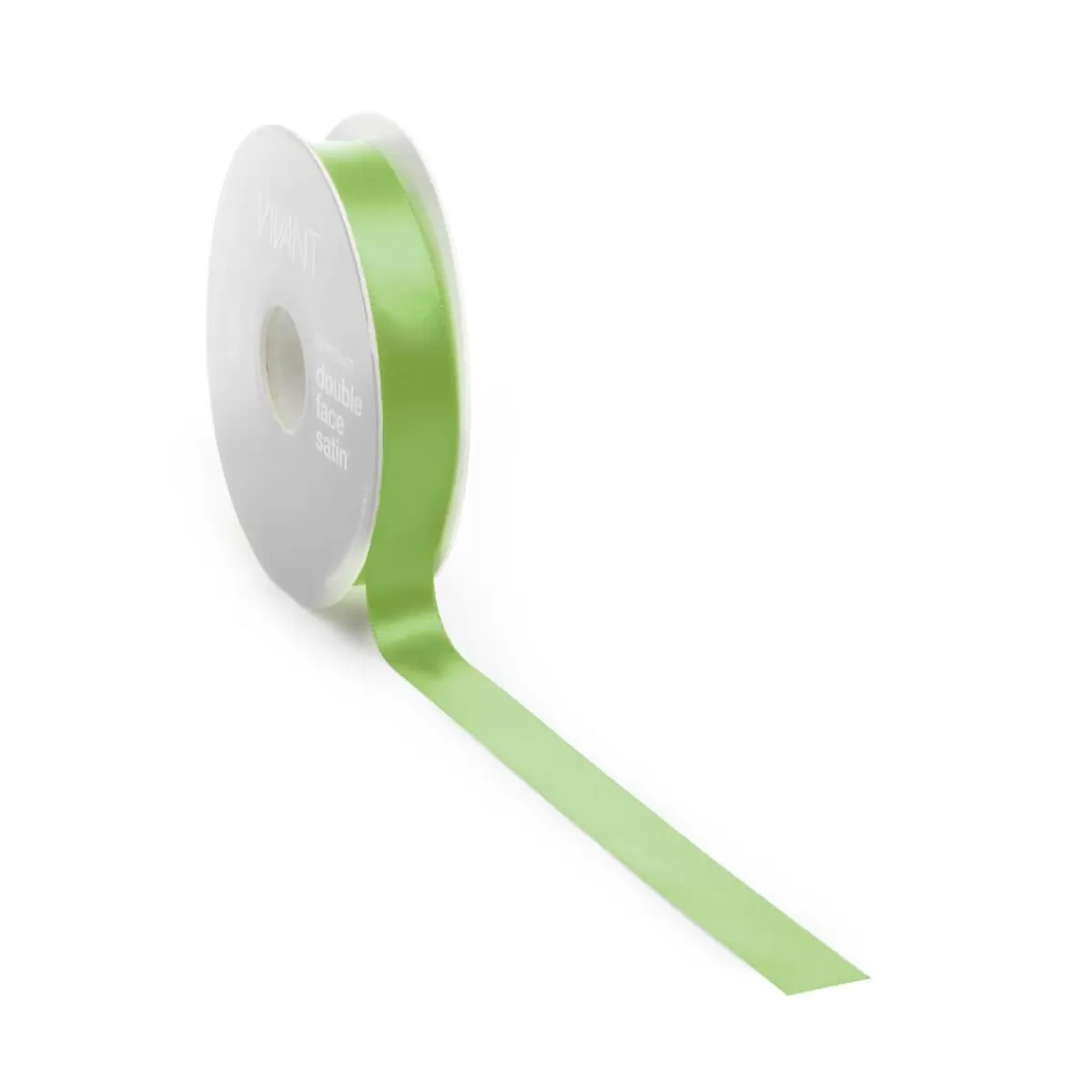 DecoWoerner Satin Ribbon, 25 Mm X 25m Light