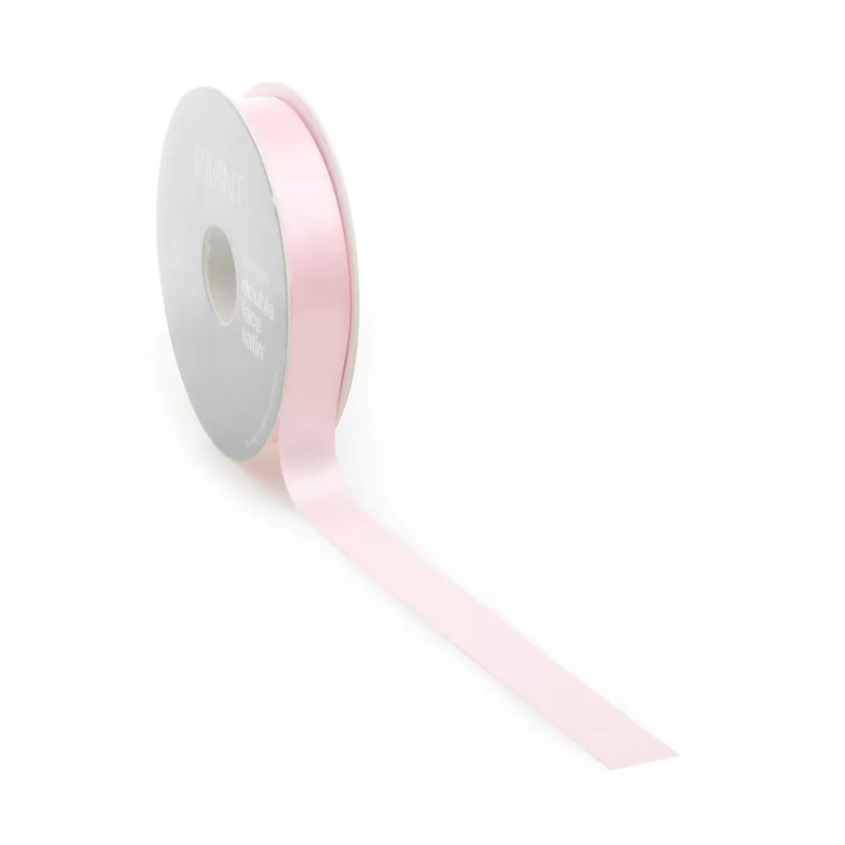 DecoWoerner Satin Ribbon, 25 Mm X 25m Rose