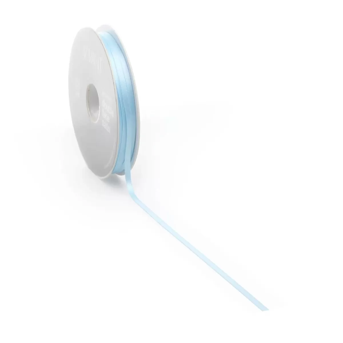 DecoWoerner Satin Ribbon, 3 Mm X 50m Light