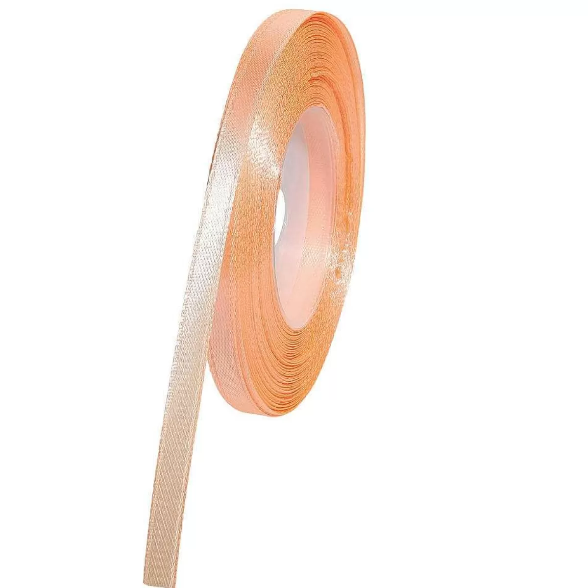 DecoWoerner Satin Ribbon, 6 Mm, 32 M, Apricot