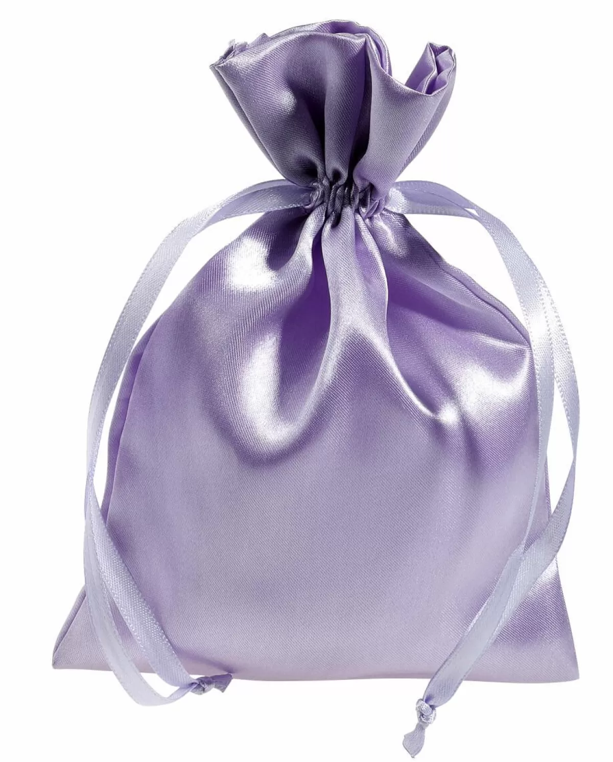 DecoWoerner Satin Sachet 18 Cm, 30 Pcs, Purple