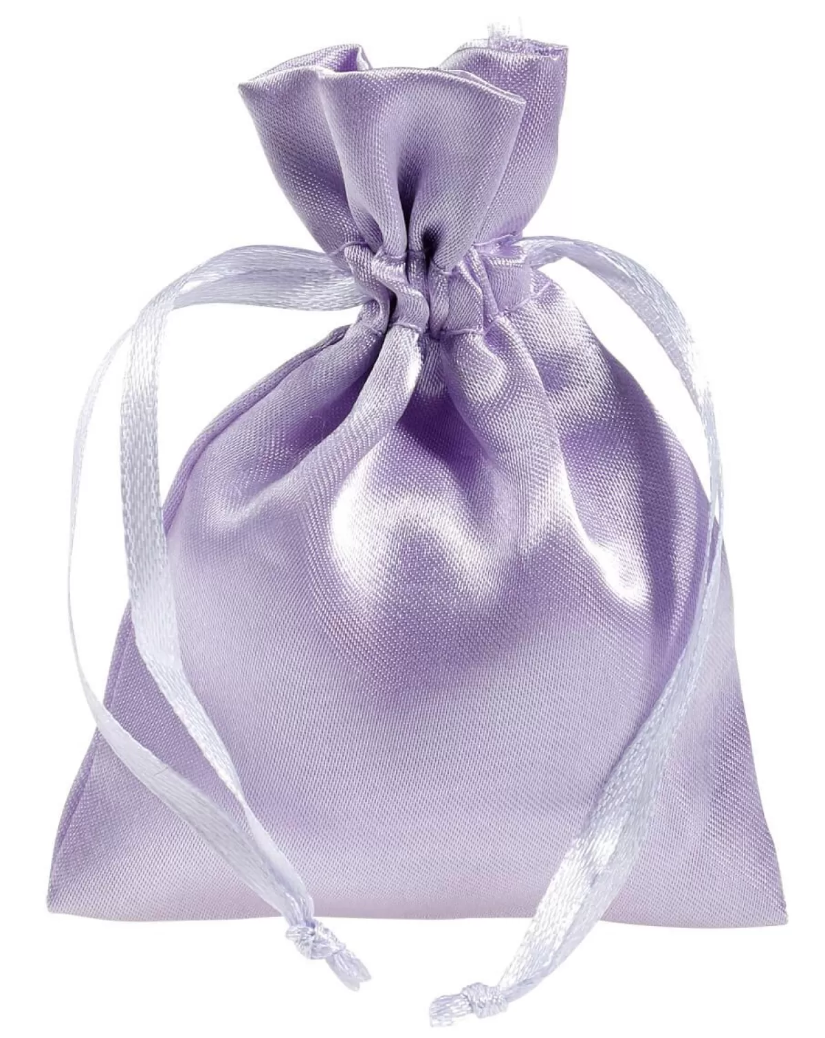 DecoWoerner Satin Sachets 10 Cm, 30 Pcs, Lilac