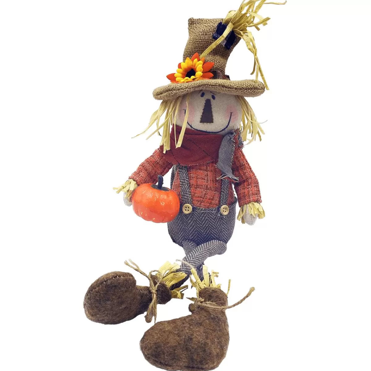 DecoWoerner Scarecrow Sitting 50 Cm