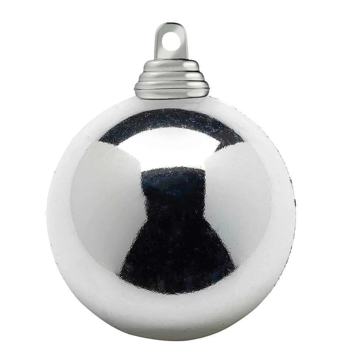 DecoWoerner Shiny Christmas Baubles Made Of Flame Retardant Plastic, 6 Cm Ø - 24 Pcs.