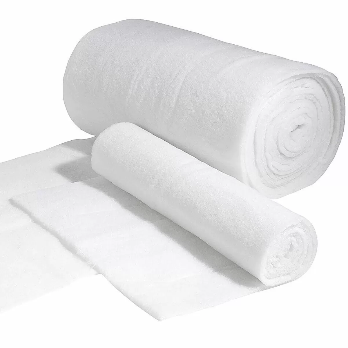 DecoWoerner Snow Fleece Large Roll 30 M, Flame Retardant B1