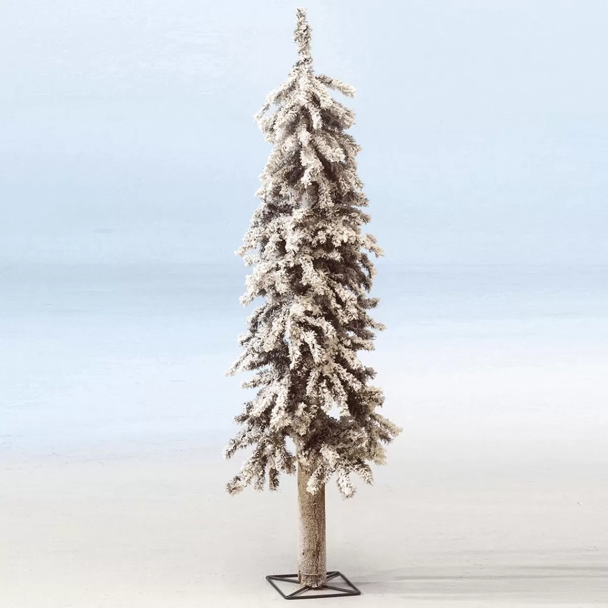 DecoWoerner Snowy Artificial Alpine Fir Tree 120 Cm