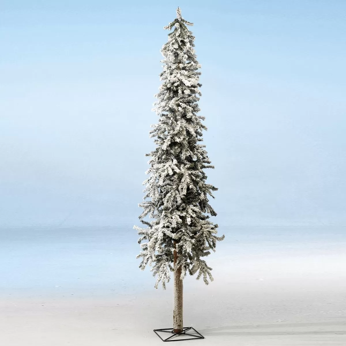 DecoWoerner Snowy Artificial Alpine Fir Tree 210 Cm