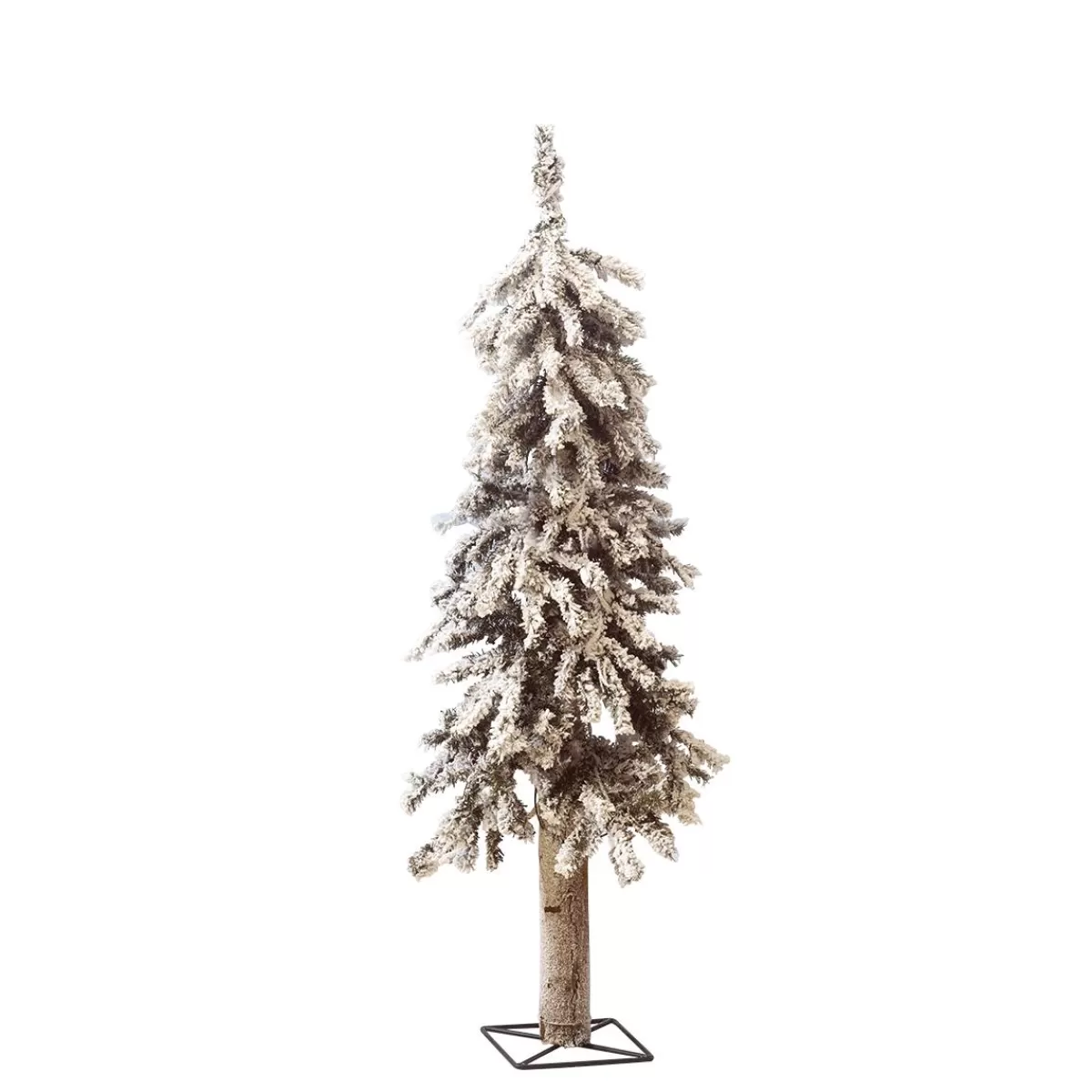 DecoWoerner Snowy Artificial Fir Tree Alpine Fir 60 Cm