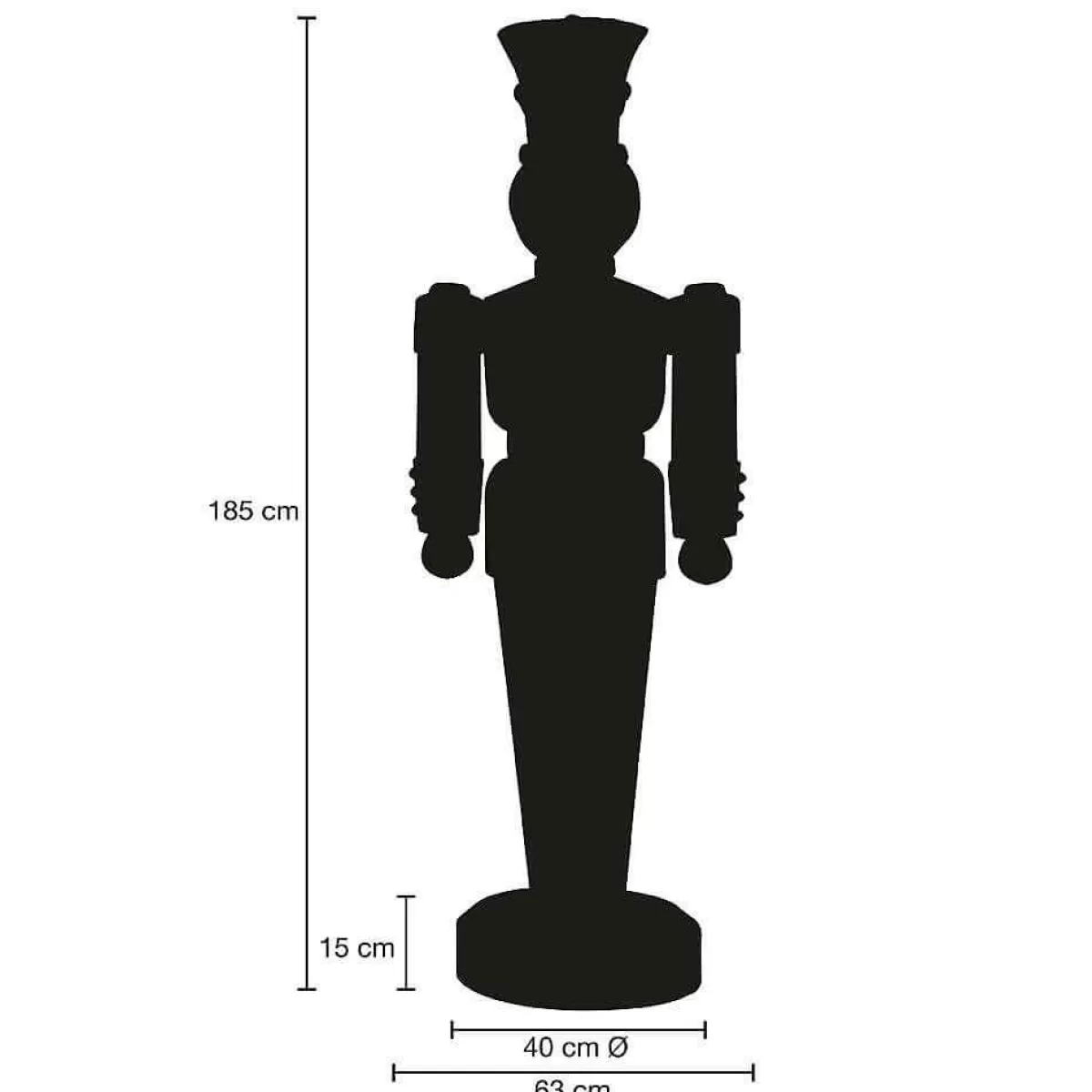 DecoWoerner Soldier Figure 185 Cm