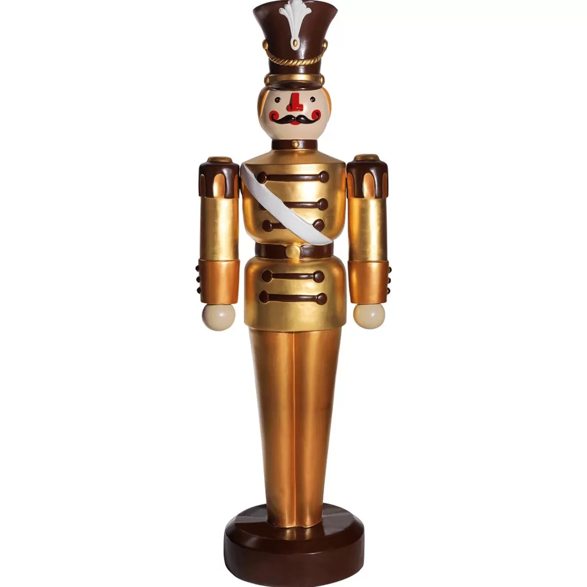 DecoWoerner Soldier Figure 185 Cm, Gold-, Full Plastic