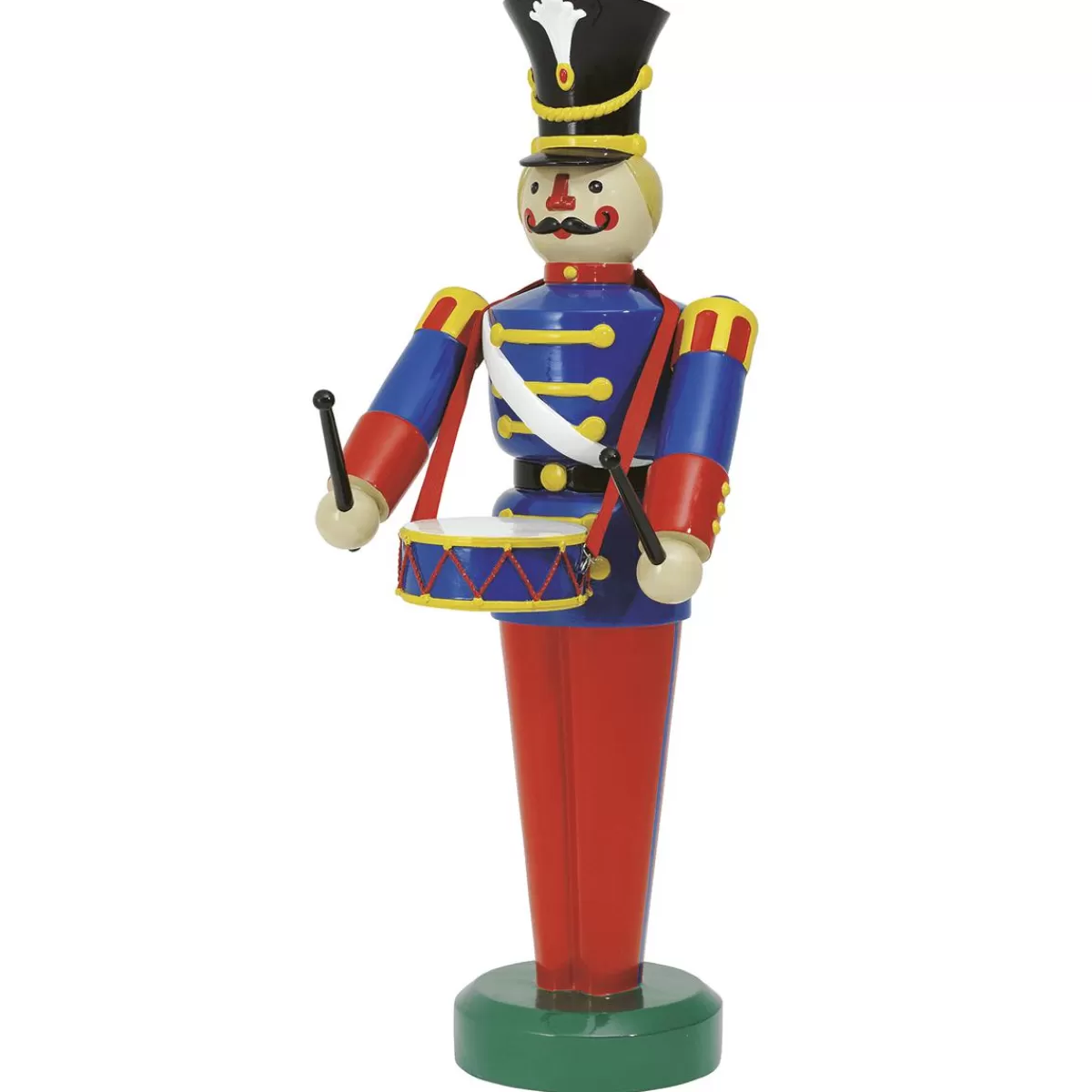 DecoWoerner Soldier Figure With Drum 185 Cm